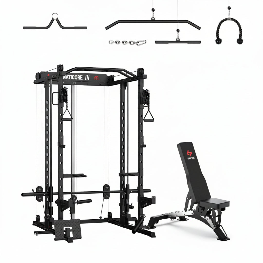NATICORE  M2D Brute All-In-One Smith Machine Home Gym