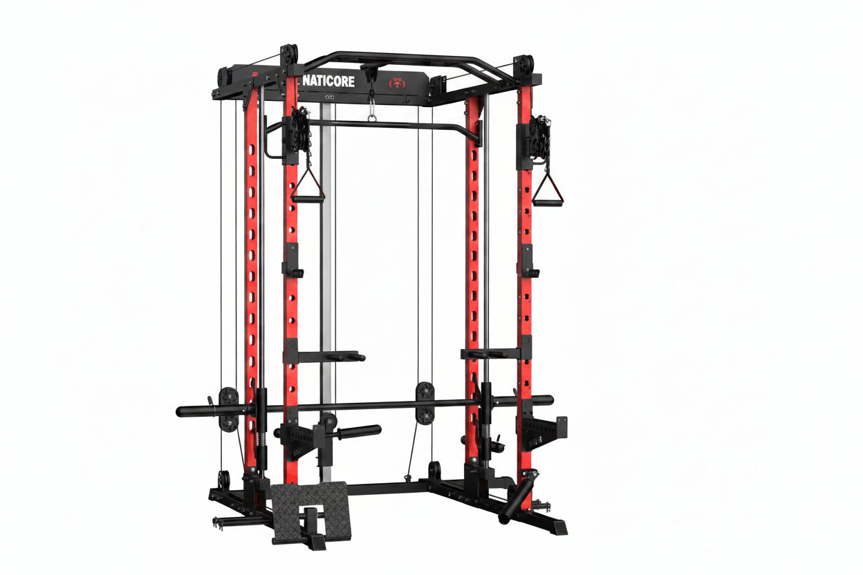 NATICORE  M2D Brute All-In-One Smith Machine Home Gym