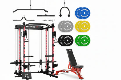 NATICORE  M2D Brute All-In-One Smith Machine Home Gym
