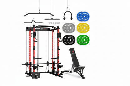 NATICORE  M2D Brute All-In-One Smith Machine Home Gym