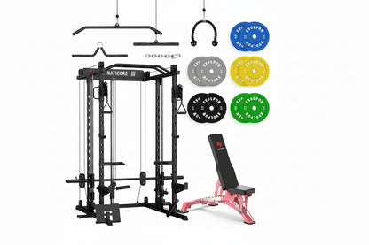 NATICORE  M2D Brute All-In-One Smith Machine Home Gym