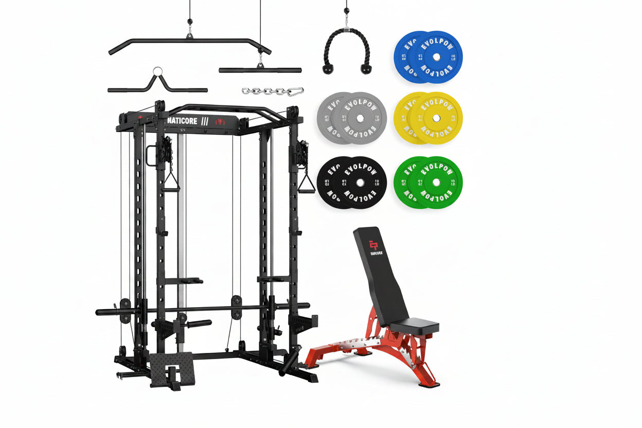 NATICORE  M2D Brute All-In-One Smith Machine Home Gym