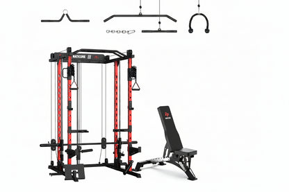 NATICORE  M2D Brute All-In-One Smith Machine Home Gym