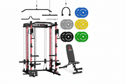NATICORE  M2D Brute All-In-One Smith Machine Home Gym