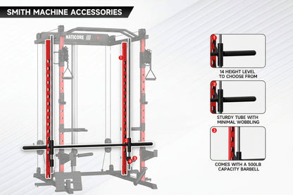 NATICORE  M2D Brute All-In-One Smith Machine Home Gym