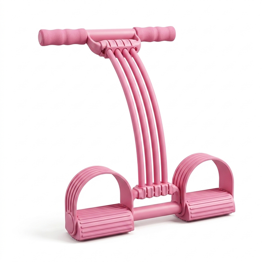 NATICORE 6-Tube Pedal Resistance Trainer — Full Body