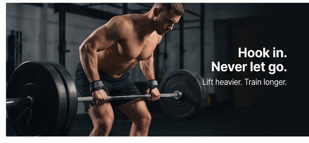 NATICORE Fitness PowerHook Lifting Hooks