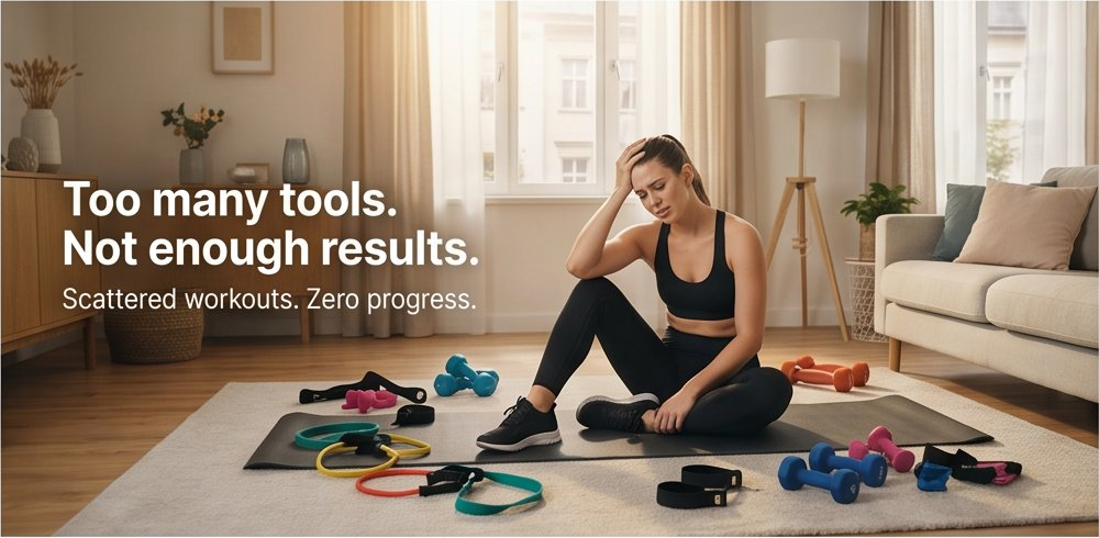 NATICORE Fitness FlexBar Pilates Stick