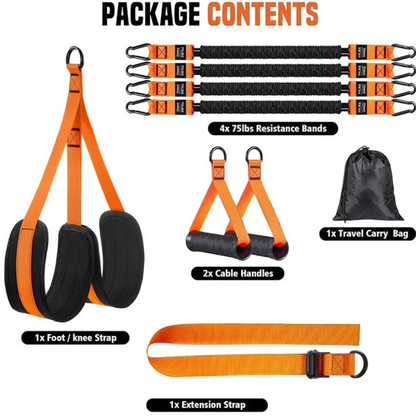NATICORE Fitness PullUp Assist Bands Set