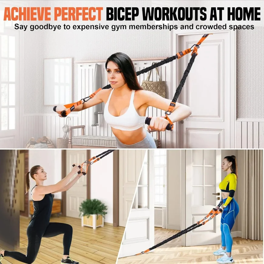 NATICORE Fitness PullUp Assist Bands Set