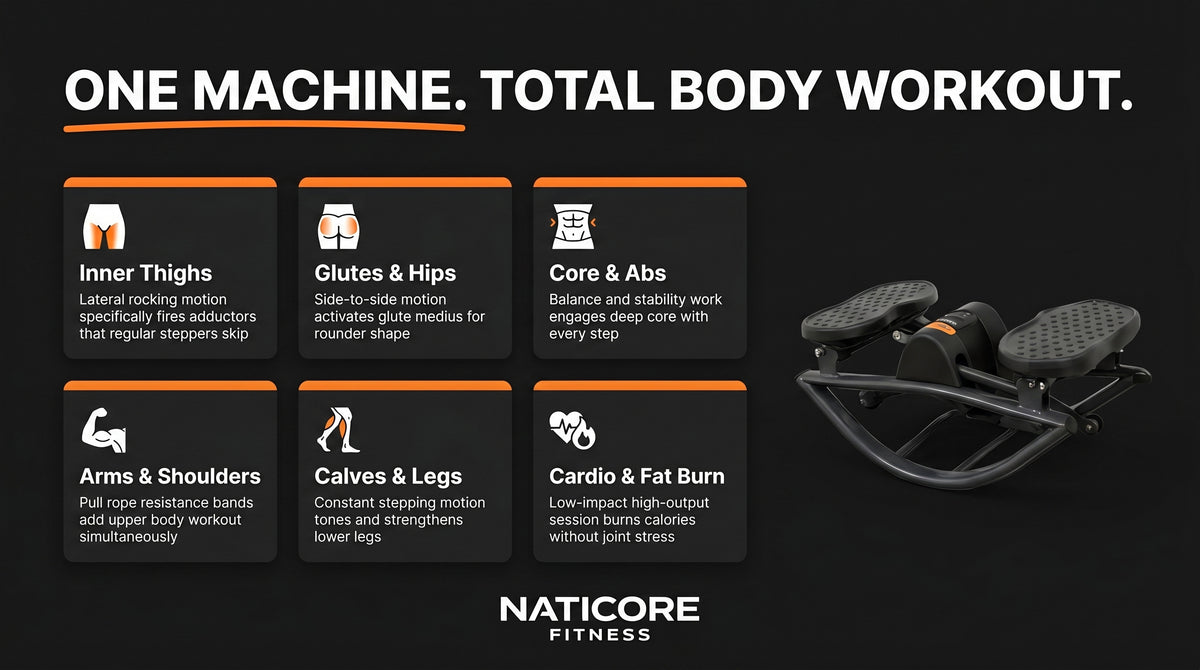 NATICORE Rock Stepper Machine