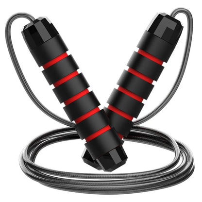 NATICORE Speed Jump Rope – Adjustable Steel Wire Skipping Rope with Tangle-Free Bearings | Cardio & HIIT Training