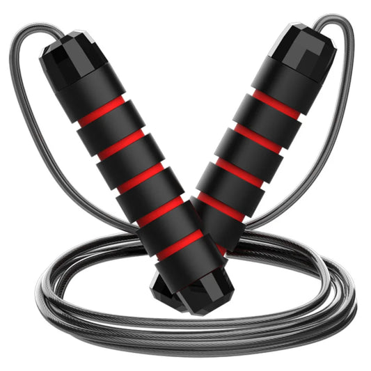 NATICORE Speed Jump Rope – Adjustable Steel Wire Skipping Rope with Tangle-Free Bearings | Cardio & HIIT Training