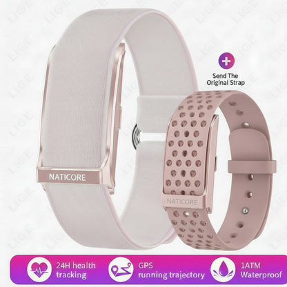 NATICORE Fitness Smart Watch for Men & Women – Fitness Tracker with Heart Rate & Blood Pressure Monitor, Waterproof Sports Smartwatch with Sleep Tracking & Multi-Sport Modes