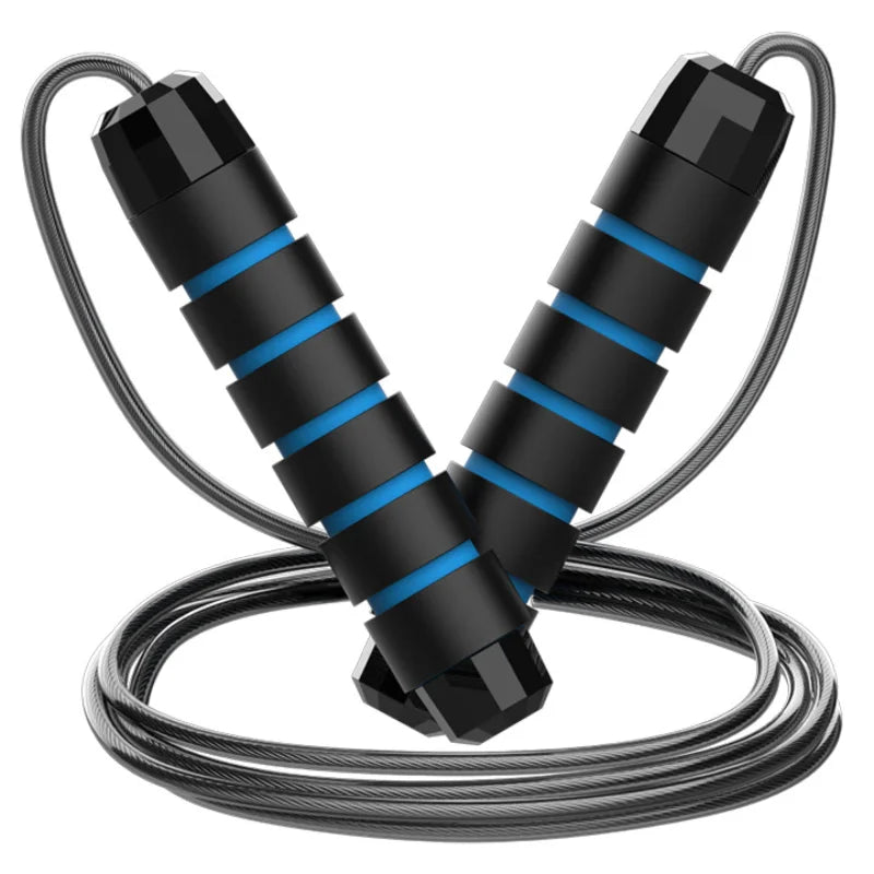 NATICORE Speed Jump Rope – Adjustable Steel Wire Skipping Rope with Tangle-Free Bearings | Cardio & HIIT Training