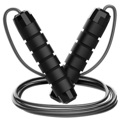 NATICORE Speed Jump Rope – Adjustable Steel Wire Skipping Rope with Tangle-Free Bearings | Cardio & HIIT Training