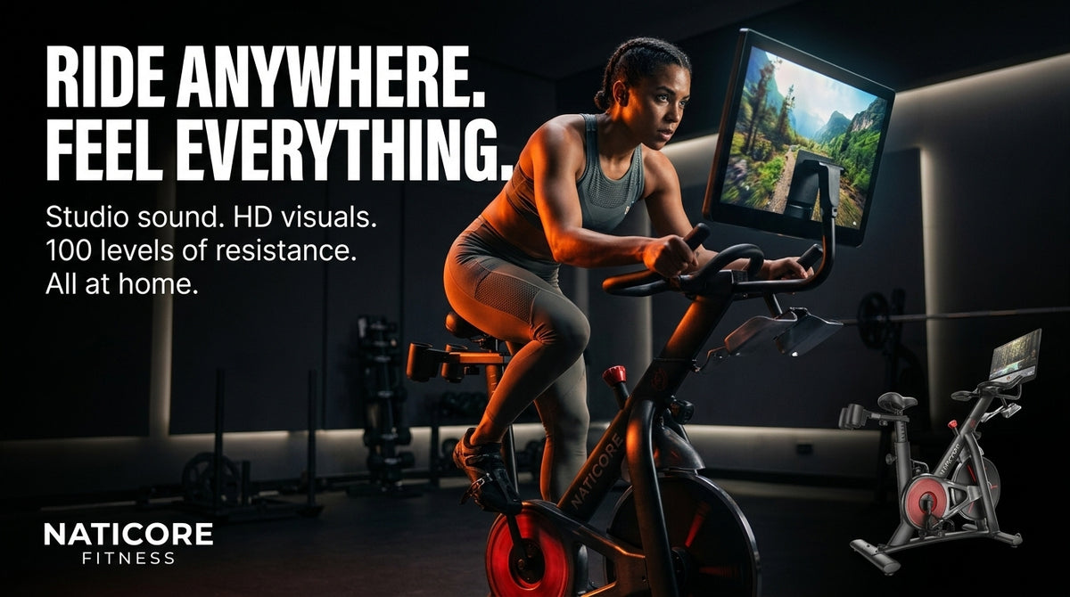 NATICORE Smart Ride Bike™ — HD Indoor Cycling Bike