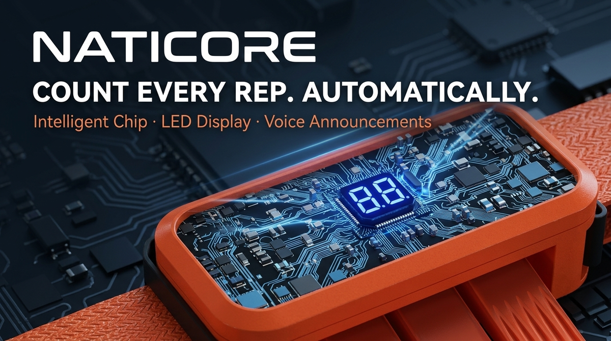 Smart Pull Up Assistance Band Auto Counter Voice | NATICORE