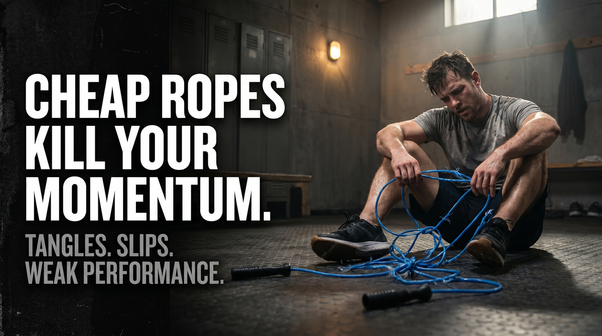NATICORE Speed Jump Rope — Adjustable Steel Wire Skipping Rope for Cardio, HIIT & Boxing