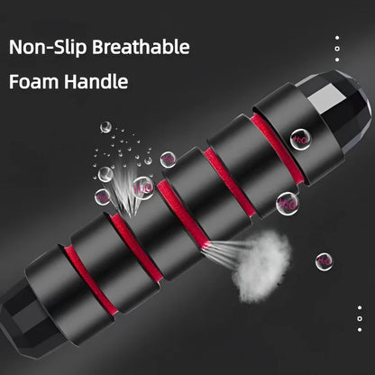 NATICORE Speed Jump Rope – Adjustable Steel Wire Skipping Rope with Tangle-Free Bearings | Cardio & HIIT Training