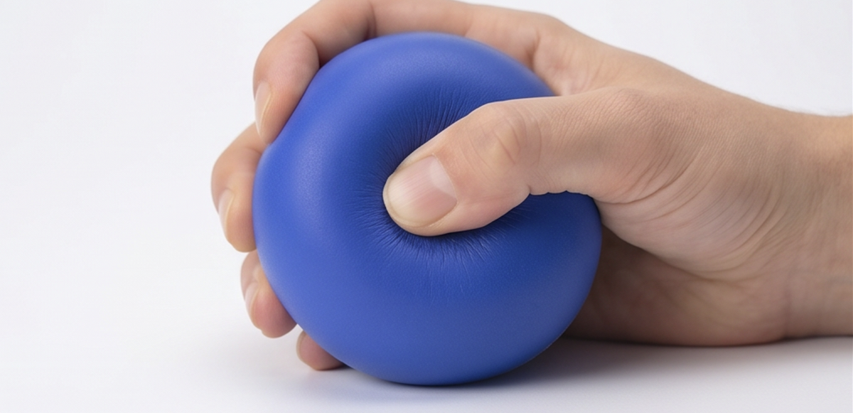 NATICORE GripBall — 7CM Stress Relief & Grip Trainer