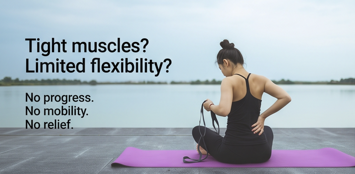 NATICORE Fitness FlexLoop Yoga & Stretching Strap with 12 Loops