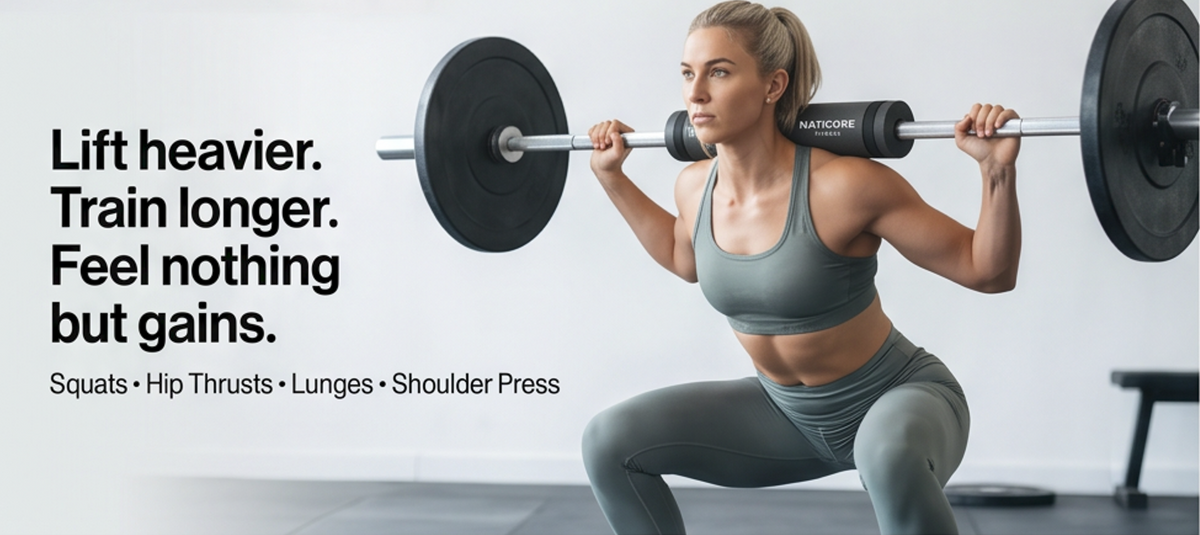 NATICORE Fitness ComfortSquat Pad