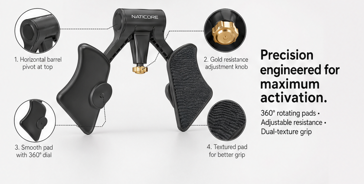 NATICORE PelvicPower Trainer — Pelvic Floor Strengthener