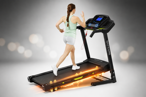 Folding Treadmill 3.5HP 330LB Home Cardio | NATICORE