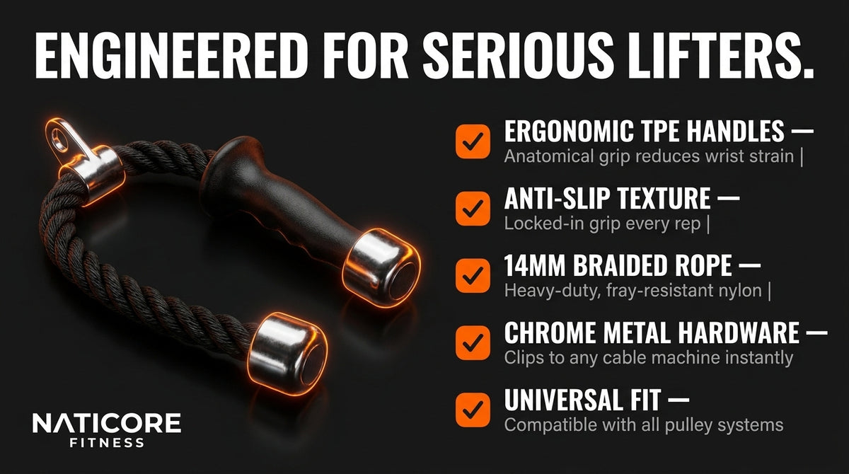 NATICORE Triceps Rope