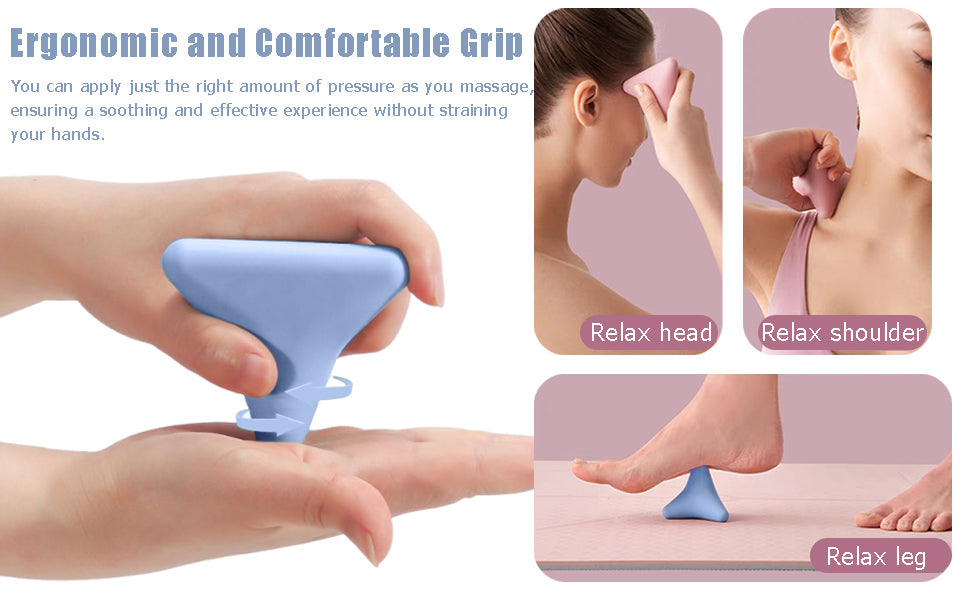 NATICORE Fitness TriRelief Massage Cone