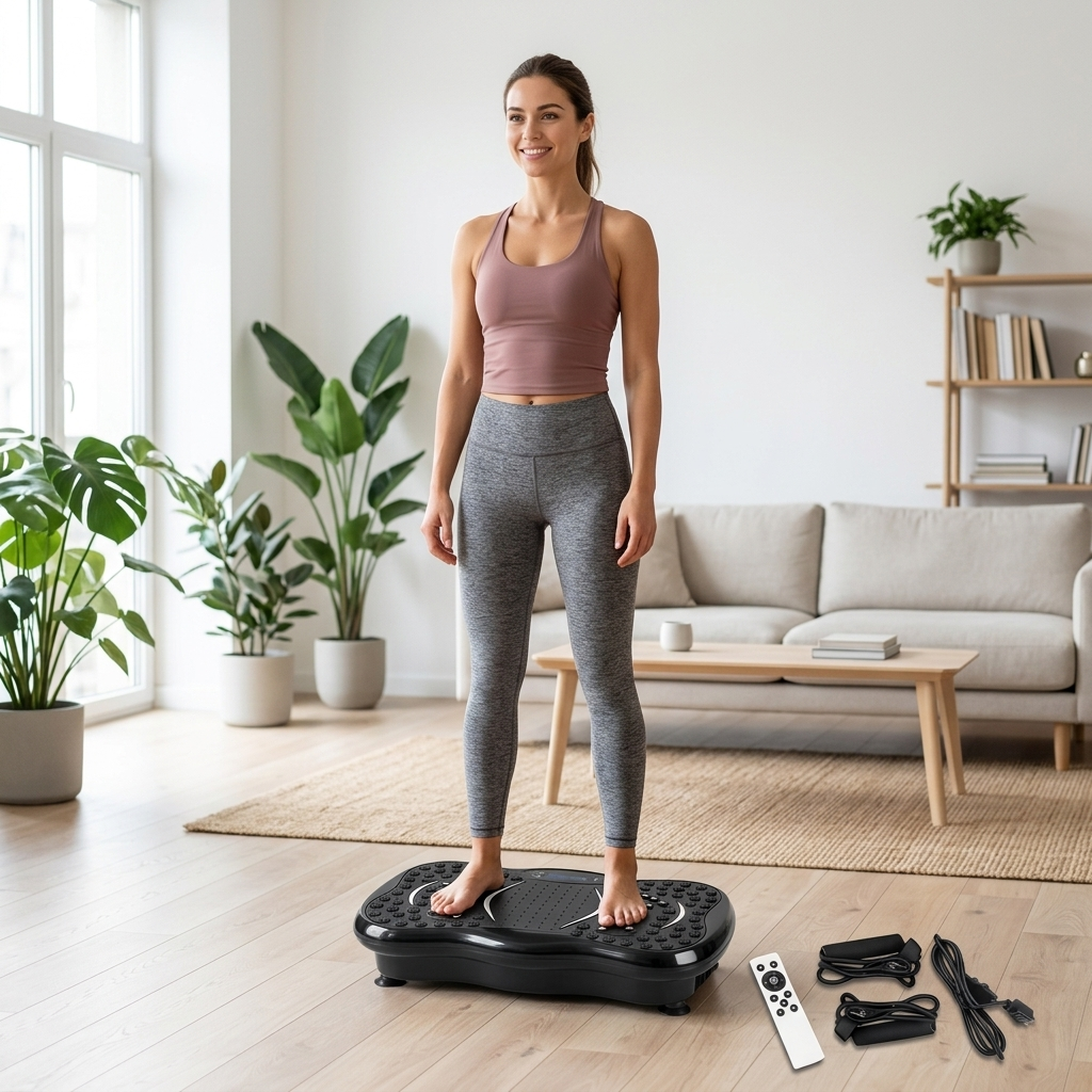 Vibration Plate Full Body Toning & Wellness Machine | NATICORE