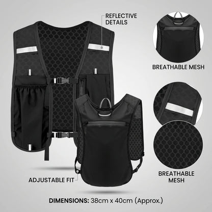NATICORE RunVest — Hydration Running Vest Backpack