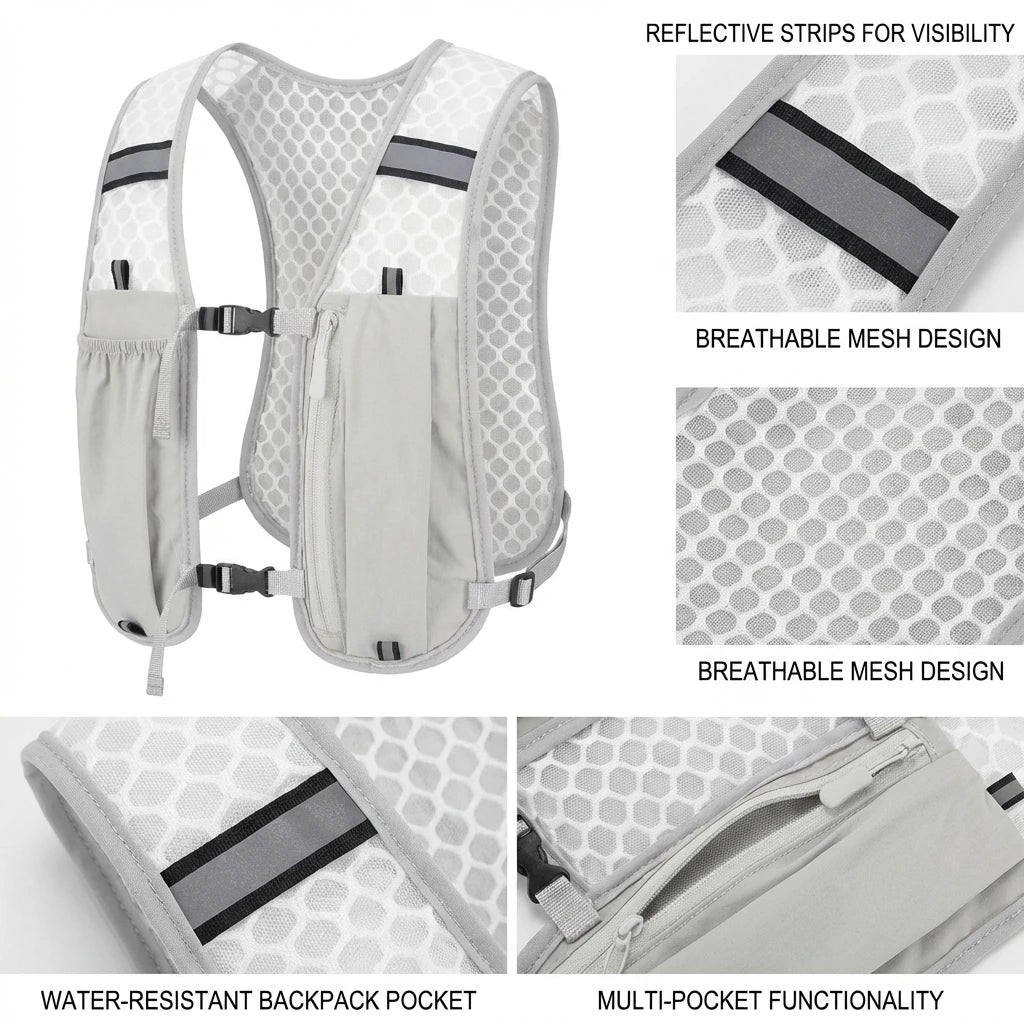 NATICORE RunVest — Hydration Running Vest Backpack