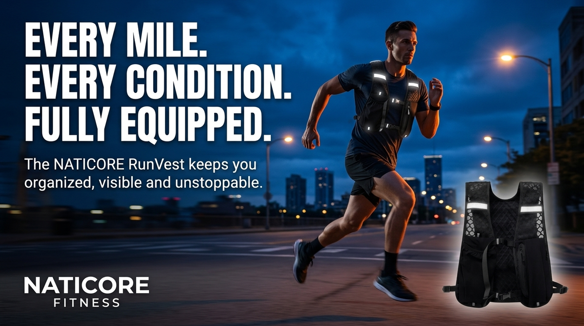 NATICORE RunVest — Hydration Running Vest Backpack
