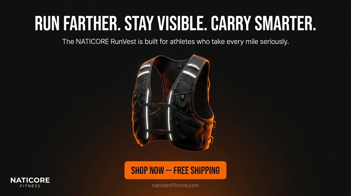 NATICORE RunVest — Hydration Running Vest Backpack