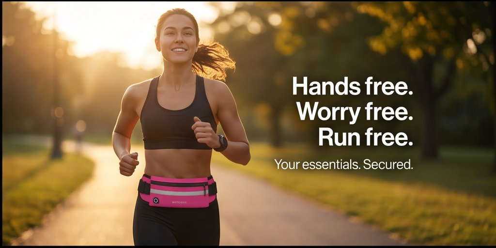 NatiCore Fitness RunSecure Waist Bag