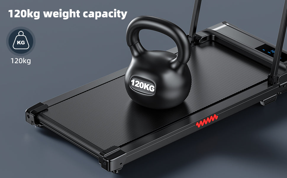 NATICORE Folding Walking Pad  3-in-1 Compact Treadmill for Home & Office