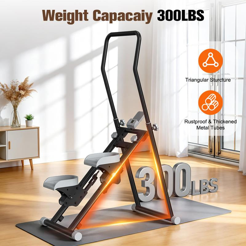NATICORE VerticalClimb folding stair stepper full body cardio machine home gym