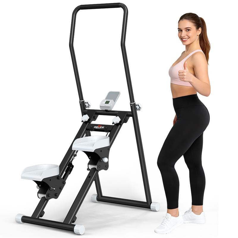 NATICORE VerticalClimb folding stair stepper full body cardio machine home gym