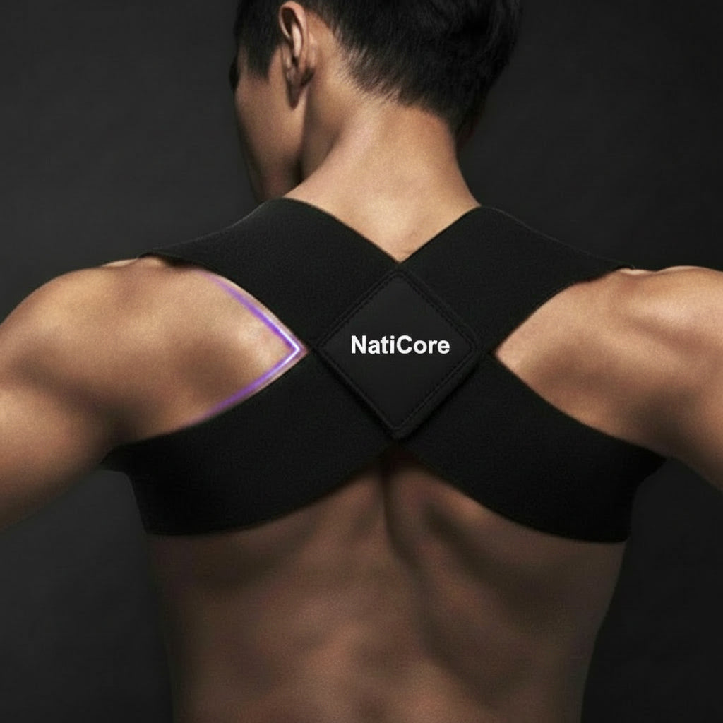 Adjustable Back Posture Corrector Belt - Shoulder and Neck Support - Adjustable Chest Straps for Men and Women - Relief Back Pain and Improve Posture
