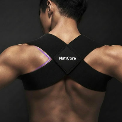 Adjustable Back Posture Corrector Belt - Shoulder and Neck Support - Adjustable Chest Straps for Men and Women - Relief Back Pain and Improve Posture