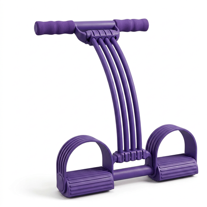 NATICORE 6-Tube Pedal Resistance Trainer — Full Body