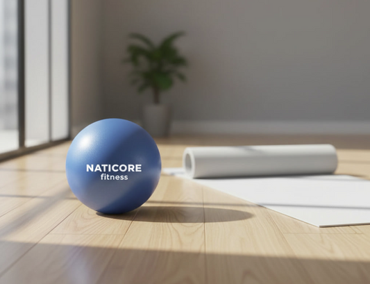 NATICORE Fitness Mini Pilates Ball (25CM)