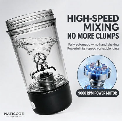 Electric Protein Shaker Bottle